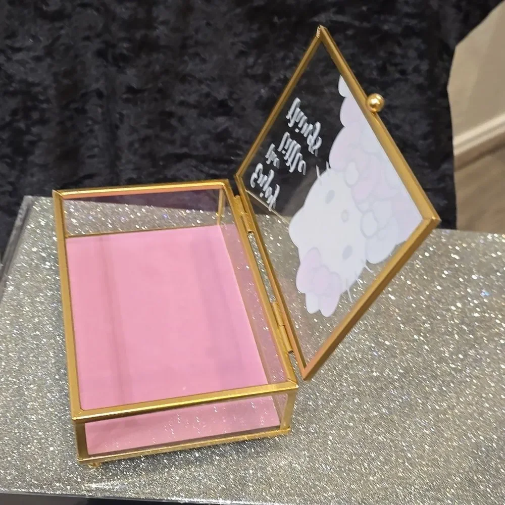 Hello Kitty Little Things Glass‎ Jewelry Box